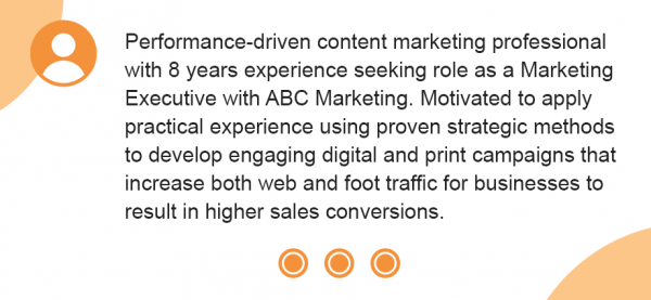 6 resumeobjective examples 1 600x277